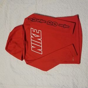 Nike dri-fit boys hoodie shirt